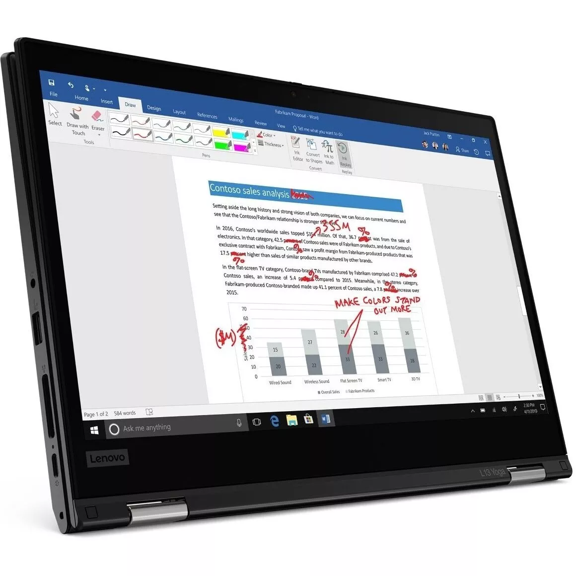 Lenovo L13 Yoga 20R50009RT